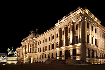 Reconstruction of Brunswick Palace, Schloss-Arkaden shopping centre, city library, city archive, castle museum, Braunschweig, Brunswick, Lower Saxony, Germany, Europe