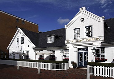 Hotel Stadt Hamburg, Westerland, Sylt Island, North Friesland, Schleswig-Holstein, Germany, Europe