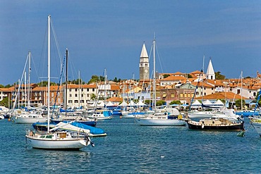 Boat harbour, Izola, Slovenia, Europe