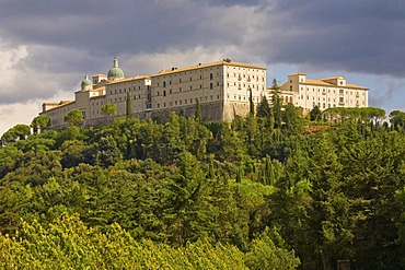 Monte Cassino Benedictine monastery, Lazio, Italy, Europe, Europe