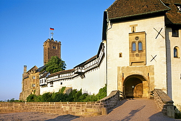 Wartburg castle, Eisenach, Thuringia, Germany, Europe