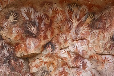 Cueva de las Manos, Cave of the Hands, UNESCO World Heritage Site, Patagonia, Santa Cruz, Argentina, South America