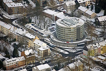 Aerial photo, LEG office building, Hoerde, Dortmund, Ruhr area, North Rhine-Westphalia, Germany, Europe