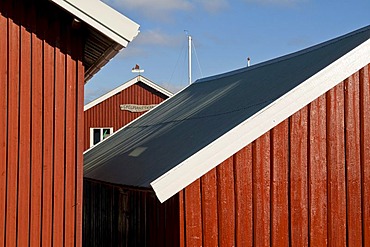 Wooden houses, Smoegen, west coast, Sweden, Scandinavia, Europe