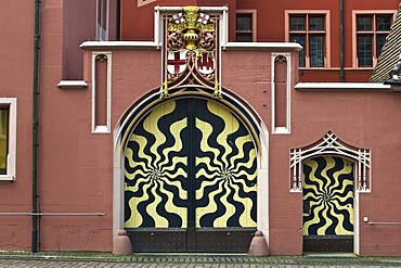 Das Haus zum Walfisch historical building, Freiburg, Baden-Wuerttemberg, Germany, Europe