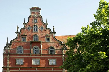 Schabbellhaus building in Wismar, Mecklenburg-Western Pomerania, Germany, Europe