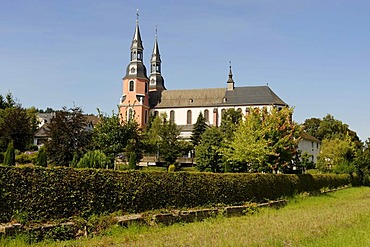 Basilica St Salvator, former monastery of the Benedictine order, Pruem, Rhineland-Palatinate, Germany, Europe