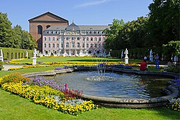 Electoral Palace and Basilica of Constantine, Trier, Rhineland-Palatinate, Germany, Europe