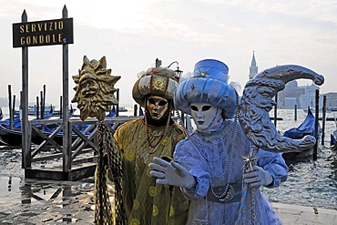 Masks, carnevale, carnival, Venice, Veneto, Italy, Europe