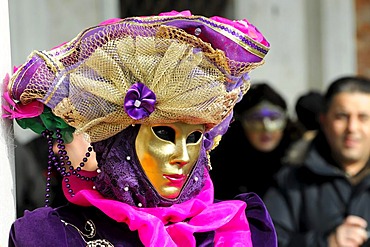 Mask, carnevale, carnival, Venice, Veneto, Italy, Europe