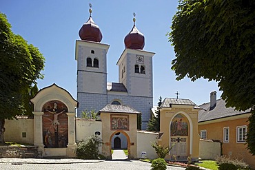 Former Millstatt abbey church, Carinthia, Austria, Europe