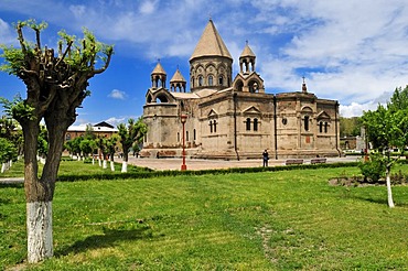 Historic Armenian orthodox main cathedral, UNESCO World Heritage Site, Echmiadzin, Armenia, Asia