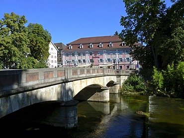 Brewery, Donaueschingen, Danube river, Baden-Wuerttemberg, Germany, Europe