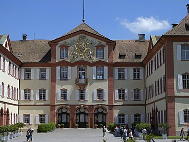 Baroque palace, Mainau island, Lake Constance, Baden-Wuerttemberg, Germany, Europe