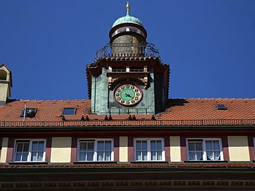 Clock tower, Konstanz, Lake Constance, Baden-Wuerttemberg, Germany, Europe