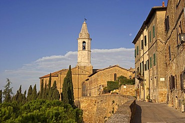 Duomo, Pienza, Tuscany, Italy, Europe, PublicGround