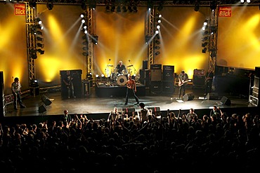 The American punk rock singer and musician Iggy Pop live at the Blue Balls Festival in the Luzernersaal hall of the KKL venue in Lucerne, Switzerland