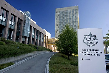 European Court of Justice, Kirchberg-plateau, Europe District, Luxembourg, Europe