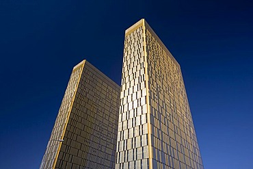 Office towers, European Court of Justice, Kirchberg-plateau, Europe District, Luxembourg, Europe