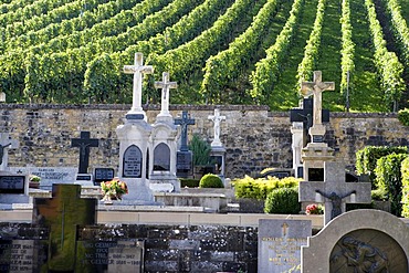 Cemetery of Bech-Kleinmacher, Wellenstein, Luxembourg, Europe