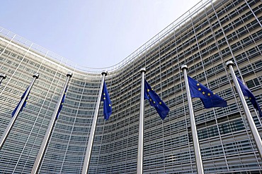 European Commission, Berlaymont building, Brussels, Belgium, Europe