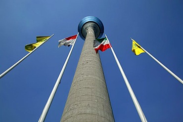 Radio tower, Duesseldorf, North Rhine-Westphalia, Germany, Europe