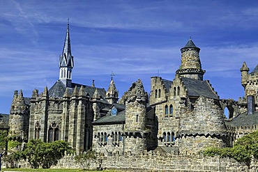 Loewenburg, "Lions Castle", Wilhelmshoehe Park, Kassel, Hesse, Germany, Europe