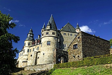 Schloss Buerresheim Castle, St Johann near Mayen, Eifel, Rhineland-Palatinate, Germany, Europe