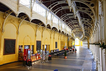 Cast-iron colonnade, Marianske Lazne, Czech Republic, Europe