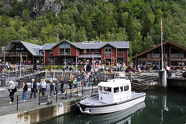 Port of Geiranger, Geiranger Fjord, UNESCO World Heritage Site, Norway, Scandinavia, Northern Europe