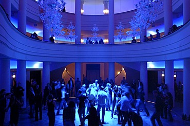 Dancing and partying in the Goya, nightclub, former luxury nightclub with restaurant on Nollendorfplatz, Schoeneberg district, Berlin, Germany, Europe