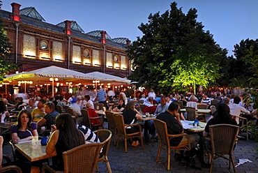 Hackescher Markt, Hacke Market, restaurants and outdoor cafes, Mitte district, Berlin, Germany, Europe