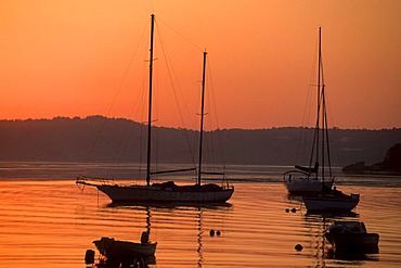 Evening mood, Alvor, Algarve, Portugal, Europe