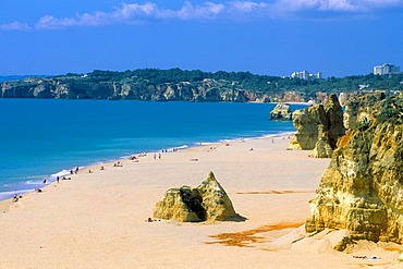 Beach, Praia da Rocha, Portimao, Algarve, Portugal, Europe