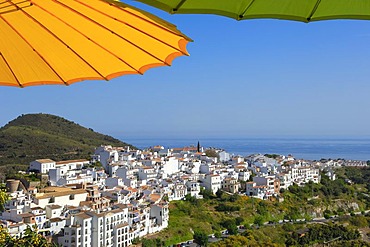 Frigiliana, Axarquia mountains region, Malaga province, Costa del Sol, Andalusia, Spain, Europe