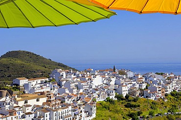 Frigiliana, Axarquia mountains region, Malaga province, Costa del Sol, Andalusia, Spain, Europe