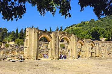 Ruins of Medina Azahara, palace built by Caliph Abd al-Rahman III, Cordoba, Andalusia, Spain, Europe