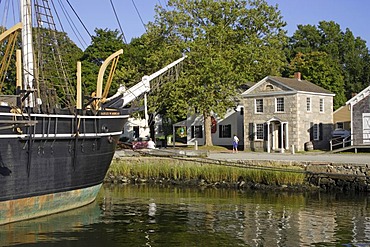 Historic Mystic Seaport Museum, Connecticut, New England, USA