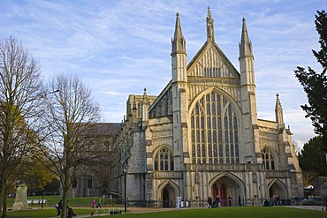 Winchester Cathedral, Winchester, Hampshire, England, United Kingdom, Europe