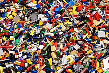 Heap of Lego bricks