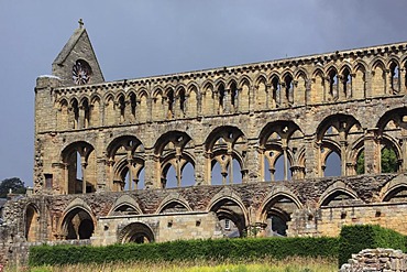 Ruins of the Augustinian abbey of Jedburgh, Scottish Borders, Scotland, United Kingdom, Europe