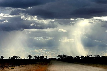 Storm in Australian outback, Northern Territory, Australia