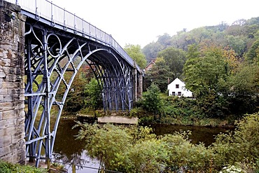 Iron Bridge, Ironbridge Gorge, England, United Kingdom, Europe