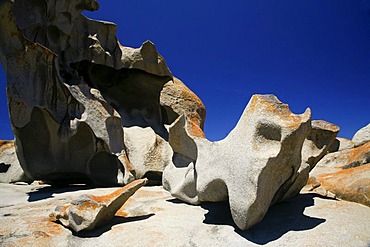 The famous Remarkable Rocks at Flinders Chase National Park on Kangaroo Island, South Australia, Australia