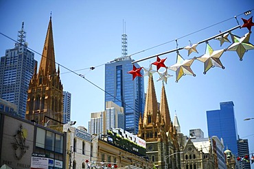 Christmas decorations in Melbourne, Victoria, Australia