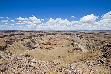 Fish River Canyon, the second largest canyon in the world, Namibia, Africa