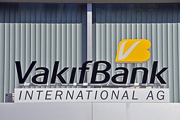 Branch of the Turkish Vakifbank in Cologne, North Rhine-Westphalia, Germany, Europe