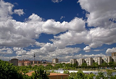 Cityscape, Madrid, Spain, Europe