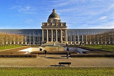 Hofgarten, State Chancellery, Munich, Bavaria, Germany, Europe