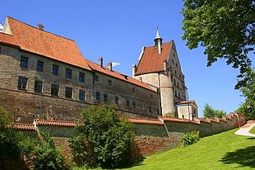 Trausnitz Castle near Landshut, Bavaria, Germany, Europe